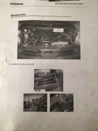 Folder ''bulletin'' with several: Technical bulletin, Reparatieprocedures, Service interval reset,  Service flash, Campaign bulletin (20250403) Used part.