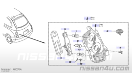 Lamp rear combination, right-hand Nissan Micra K12 26550-AX620 Original.