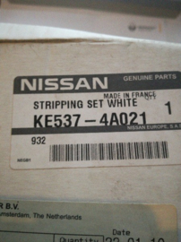 Stripingset Nissan Pixo UA0 KE537-4A021