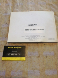 Instructieboekje ''Nissan Primastar X83'' OM2D-0X83E1E
