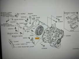 Poederkoppeling Nissan Micra K11 30050-41B00 Gebruikt.