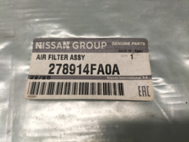 Cabin air filter Nissan 27891-4FA0A Original.