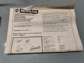 Fog-lamp kit Nissan Primera P10 KE622-70J30 Original.