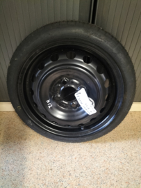 Reservewiel T115-70D14 Nissan Micra K12 40300-AX677 Gebruikt.