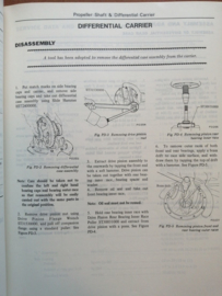 Service manual '' Model 330 series Chassis and Body Supplement 1 '' SM8E-033SG0 (010270) Datsun Cedric 330 Gebruikt.