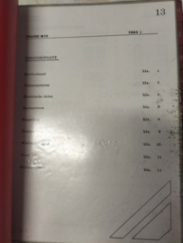 Onderdelen prijslijst / Service beurten / Meest voorkomende reparaties. Used part.