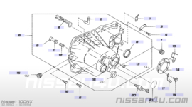 Seal-oil, differential transmission case Nissan 38342-D2100 B12/ B13/ M10/ N13/ N14/ N15/ P10/ P11/ T12/ T72/ U11/ W10/ Y10 new