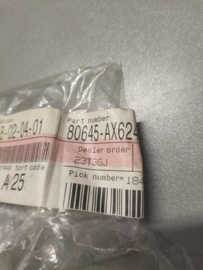 Escutcheon-outside handle, front door left-hand Nissan 80645-AX624 CK12/ E11/ K12 Original.