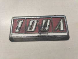 Emblem-rear *100A* Datsun Cherry E10 84823-M0905 Little damage.