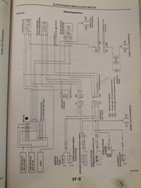 Werkplaatshandboek '' Model B12 en N13 '' SM7D-N3B2G0 Gebruikt.
