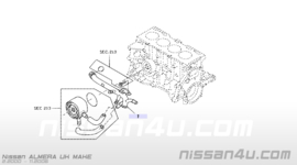 Koelwaterbuis K9K Nissan Almera N16 14053-BN700