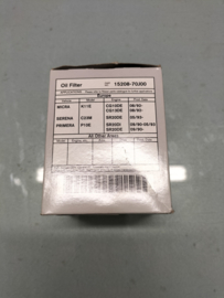 Filter-oil Nissan 15208-70J00 Original