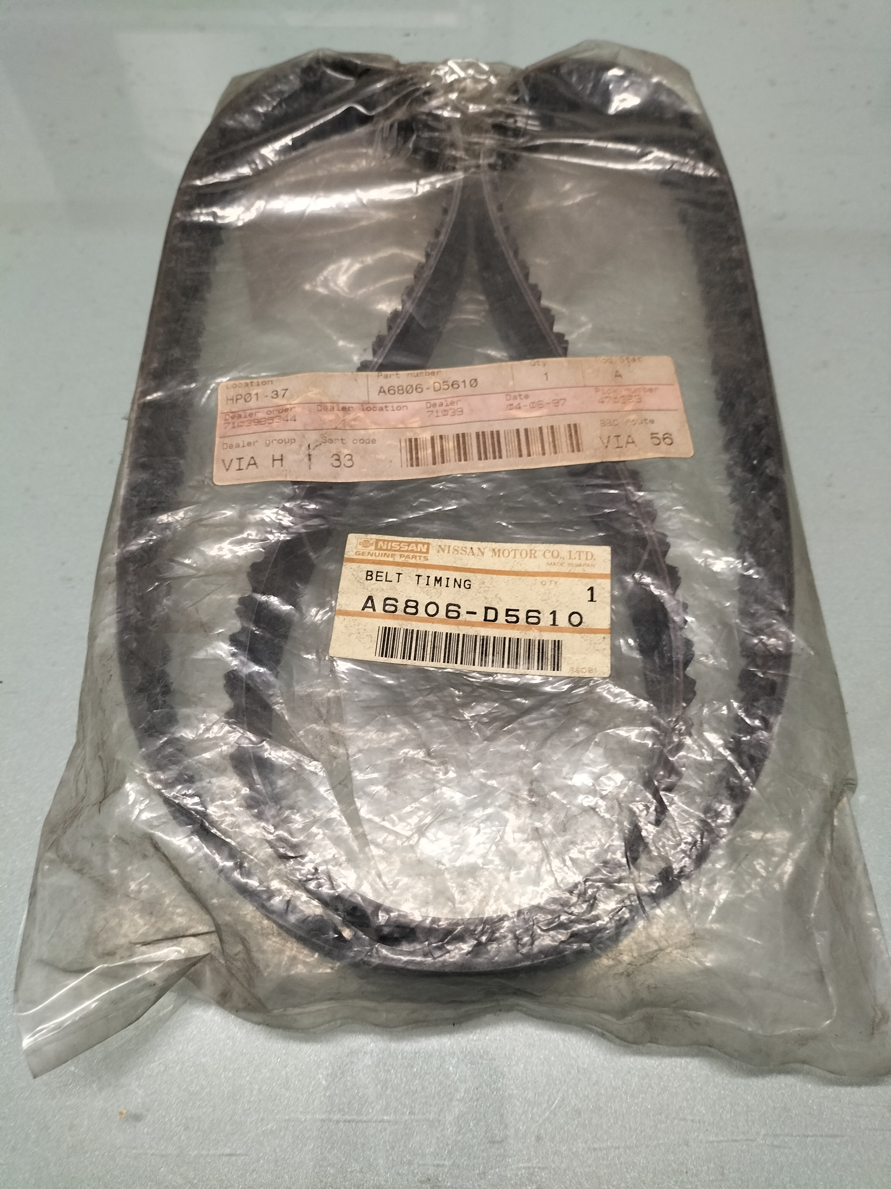 Timing belt Nissan A6806-D5610 Original