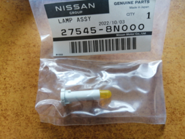 Kachelbedieningspaneellampje Nissan Almera N16 27545-8N000 Origineel.