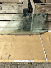 Glass-front door window right-hand Datsun Cherry E10 80311-M0200 Used part.