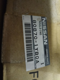 Moulding-front door, right-hand Nissan Qashqai J10 80870-1YB0A Original.