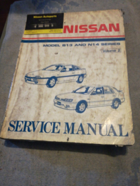 Service manual '' model B13 and N14 series Volume 2 '' Nissan 100NX B13 / Nissan Sunny N14  SM1E-2N4BG0