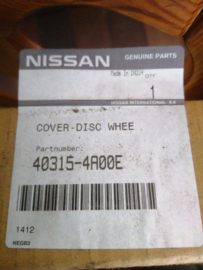 Cover-disc wheel 14 inch Nissan 43250-M68K90 Nissan Pixo UA0 40315-4A00E Original