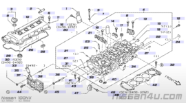 Cilinderkoppakking GA16DE Nissan 11044-74Y00