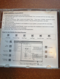 Electronic Service manual '' Model A33 series '' Nissan Maxima A33 SM0EGF-1A33E1E Used part.