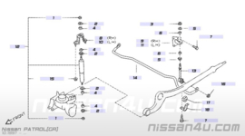 Schokdemperring Nissan Patrol Y61 56129-01J0A
