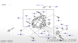 Achteruitrijschakelaar Nissan 32005-51A20 K11/N15