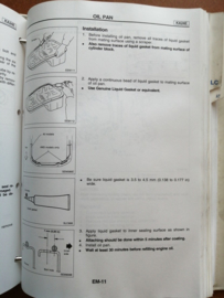 Service manual '' Model R20 Supplement Volume 1 '' SM8E-R20E0E Nissan TerranoII