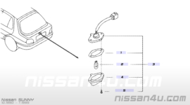 Kentekenverlichting Nissan Sunny N14 26510-62C00