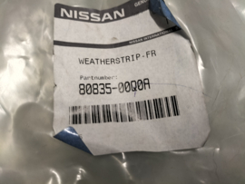 Seal front door inside, Right-hand Nissan 80835-00Q0A Original.