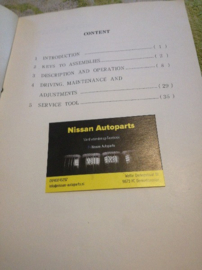 Service bulletin Nissan Datsun volume 60 Datsun Cedric