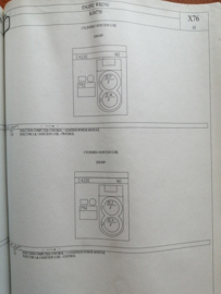 Wiring diagrams Model X76 Nissan Kubistar WD3E-0X76E1E