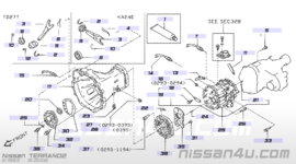 Spring-holder, clutch release bearing Nissan 30514-03E10
