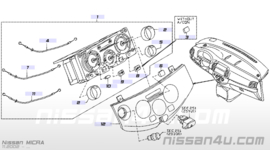 Finisher control Nissan Micra K12/ CK12 27570-AX201