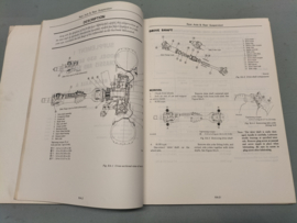 Service manual ''Model S30 series chassis and body Supplement I'' SM6E-0S3SG0 Used part.