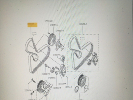 Multiriem 6PK1835 Nissan 11720-00QAZ