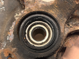 spindle-knuckle, Left-hand Nissan Micra K10 40015-21B00 Used part.