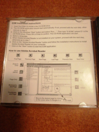 Electronic Service manual '' Model P11 series '' Nissan Primera P11 - 144 series SM9A00-1P11E0E Gebruikt.