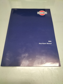 ''Body repair manual N16 '' Reparatie handboek Nissan Almera N16 BR0E-0N16E0 Gebruikt.