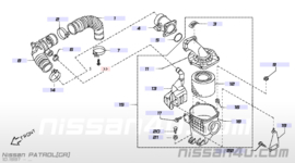 Luchtfilter Nissan Patrol Y61 16546-VC10A Origineel.