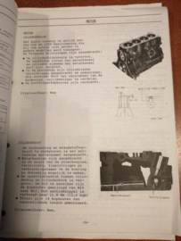 Product bulletin '' Datsun Bluebird 910 LD20 dieselmotor ''