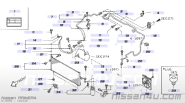 Aircocondensor Nissan Primera P11/ WP11 92110-2F000