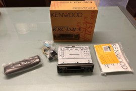 Kenwood KRC-152LA cassette car radio – New.