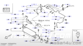 Filter droger airconditioning Nissan Primera P11/ WP11 92131-2F611 Nieuw.