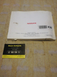 Instructieboekje ''Nissan Primastar X83'' OM11D-0X83E0E