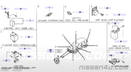 Claxon Nissan Terrano2 R20 25610-0F000 (400hz)