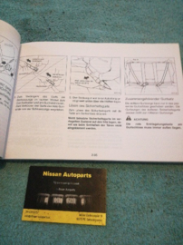 Instructieboekje '' Nissan Primera P11 '' OM9G-0P11E0E