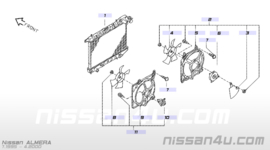 Koelventilator Nissan Almera N15 92120-0M101 Gebruikt.