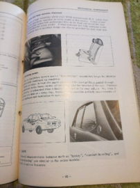 Service bulletin Nissan Datsun volume 122 Datsun 1200