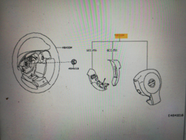 Module air bag, driver Nissan Qashqai J10 98510-JD48C Original.