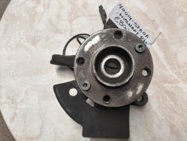 Spindle-Knuckle, front right-hand Nissan Micra K14 40014-5FA0A Used part.